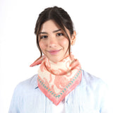 Tropical Wildcat Bandana - Rose Pink