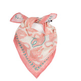 Tropical Wildcat Bandana - Rose Pink