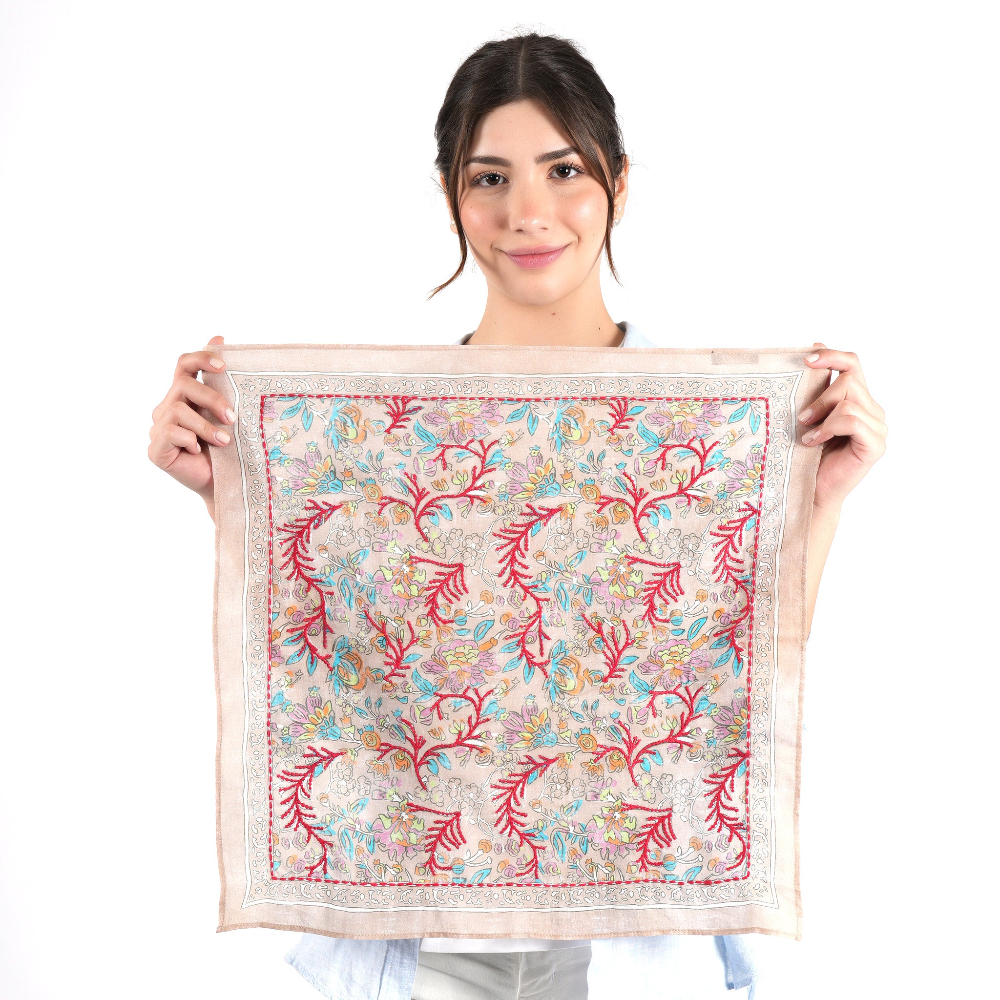 Jardin Bandana - Aged White
