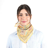 Blossom Reverie Bandana - Mustard