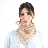 Blossom Reverie Bandana - Rust