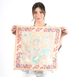 Garden Veil Bandana - Creamy Orange