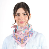 Garden Veil Bandana - Pink
