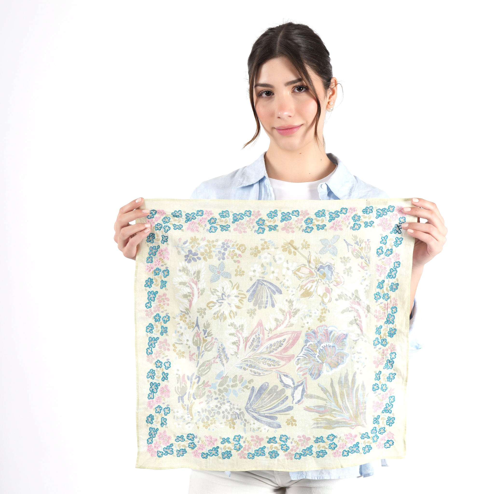 Garden Veil Bandana - Sage Green