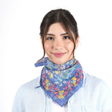 Garden Veil Bandana - Violet