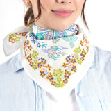 Garden Veil Bandana - White