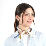 Garden Veil Bandana - White