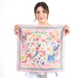 Bloom with Grace and Love Bandana - Pink