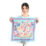Bloom with Grace and Love Bandana - Sky Blue