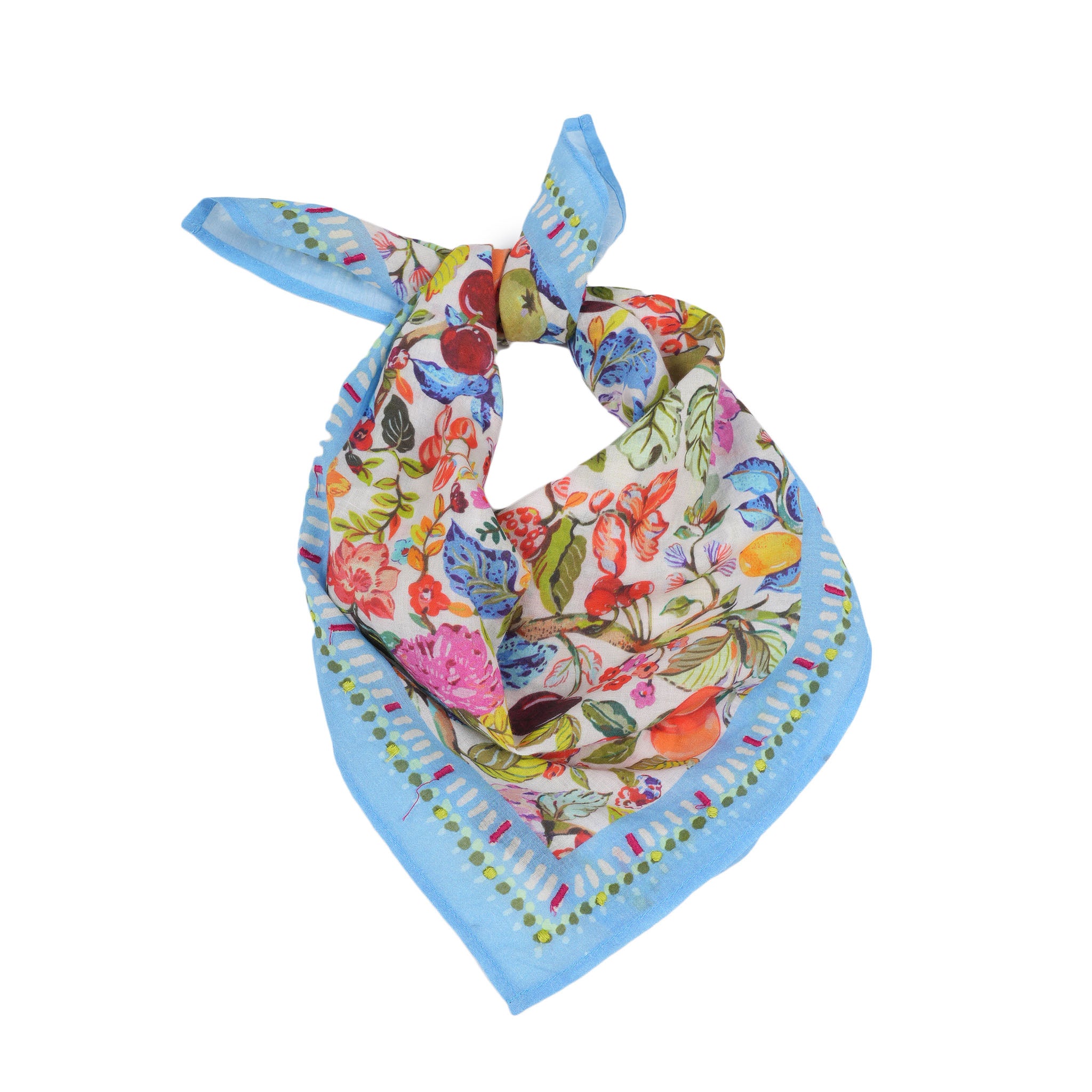 Garden Harvest Bandana - Ivory