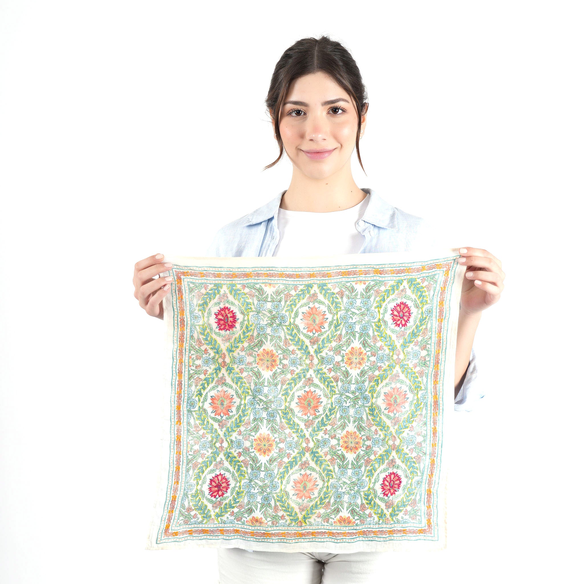 Artisan Vine Bandana - Green