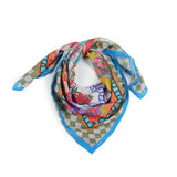 Curated Curiosities Square Scarf - Teal