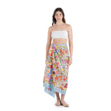 Garden Harvest Scarf - Ivory