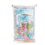 Tropical Canopy Scarf - Blue