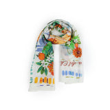 Sunny Village Scarf - Rust