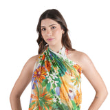 Sunny Village Scarf - Rust