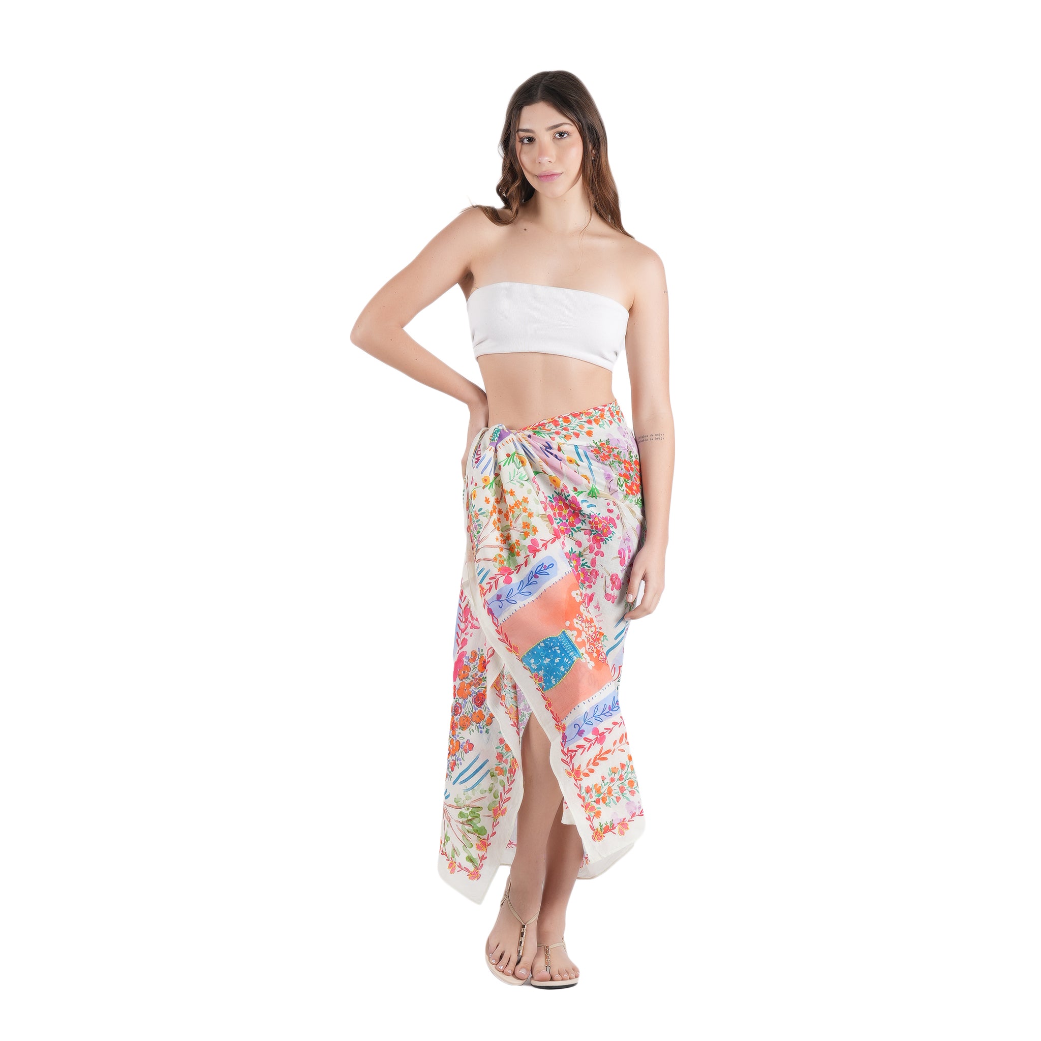 Spring Scatter Sacrf - Red