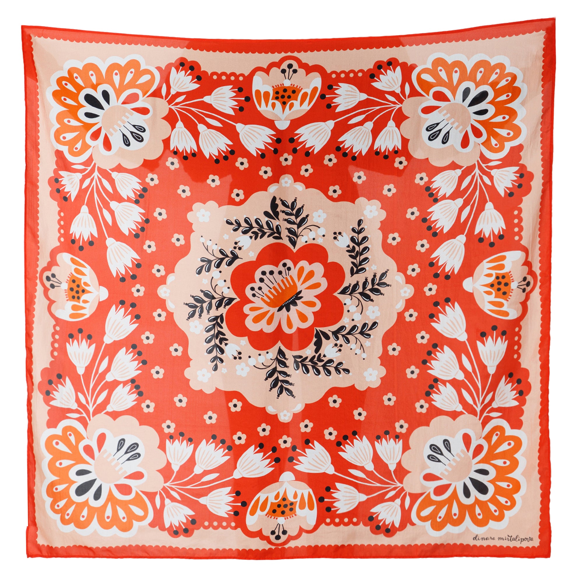 Dinara Mirtalipova Golden Iris Scarf