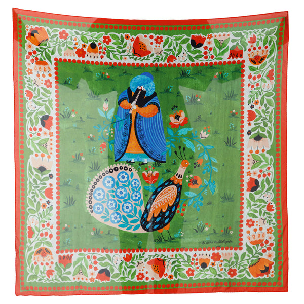 Dinara Mirtalipova Sultan Serenade Silk Scarf