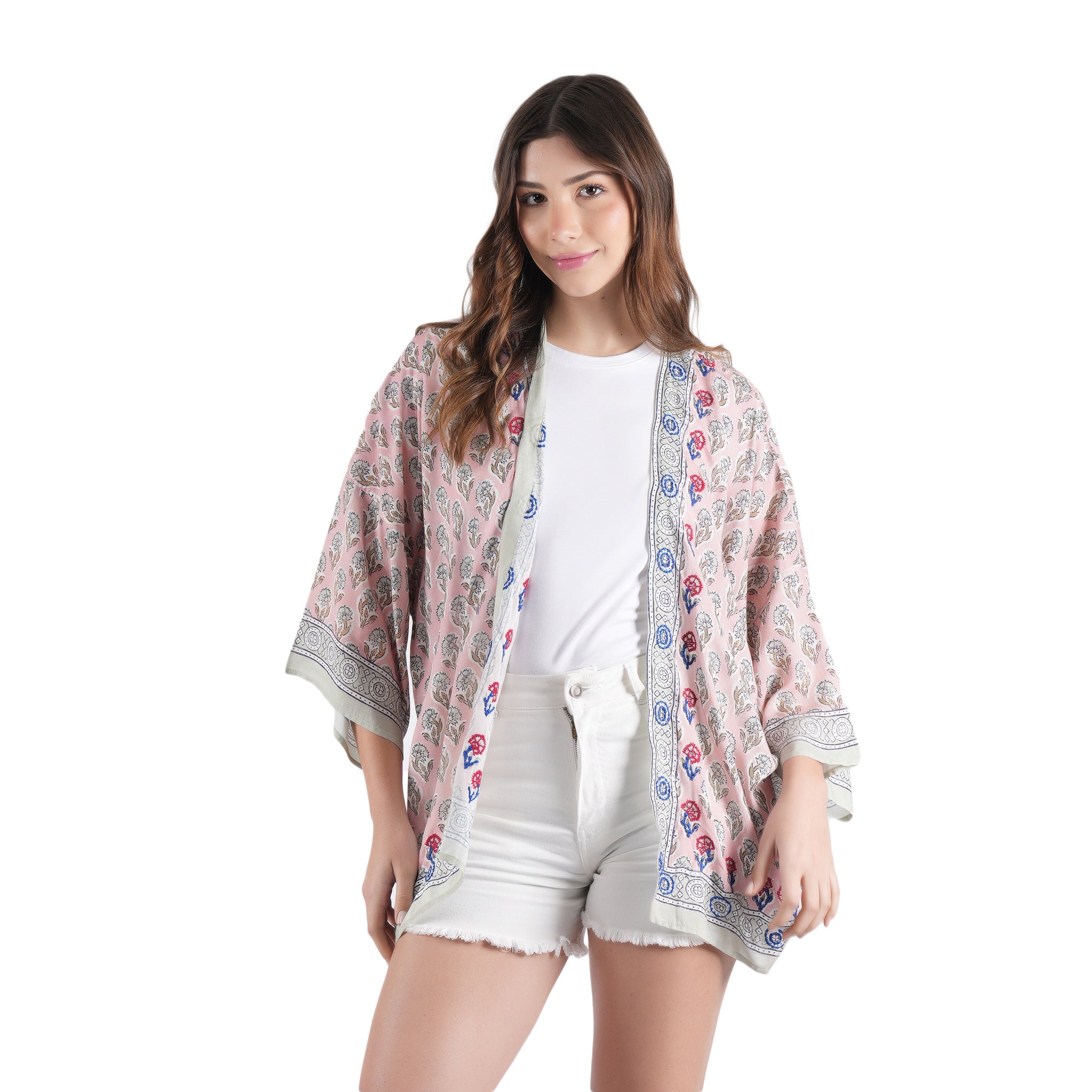 Posy  Kimono - Pink