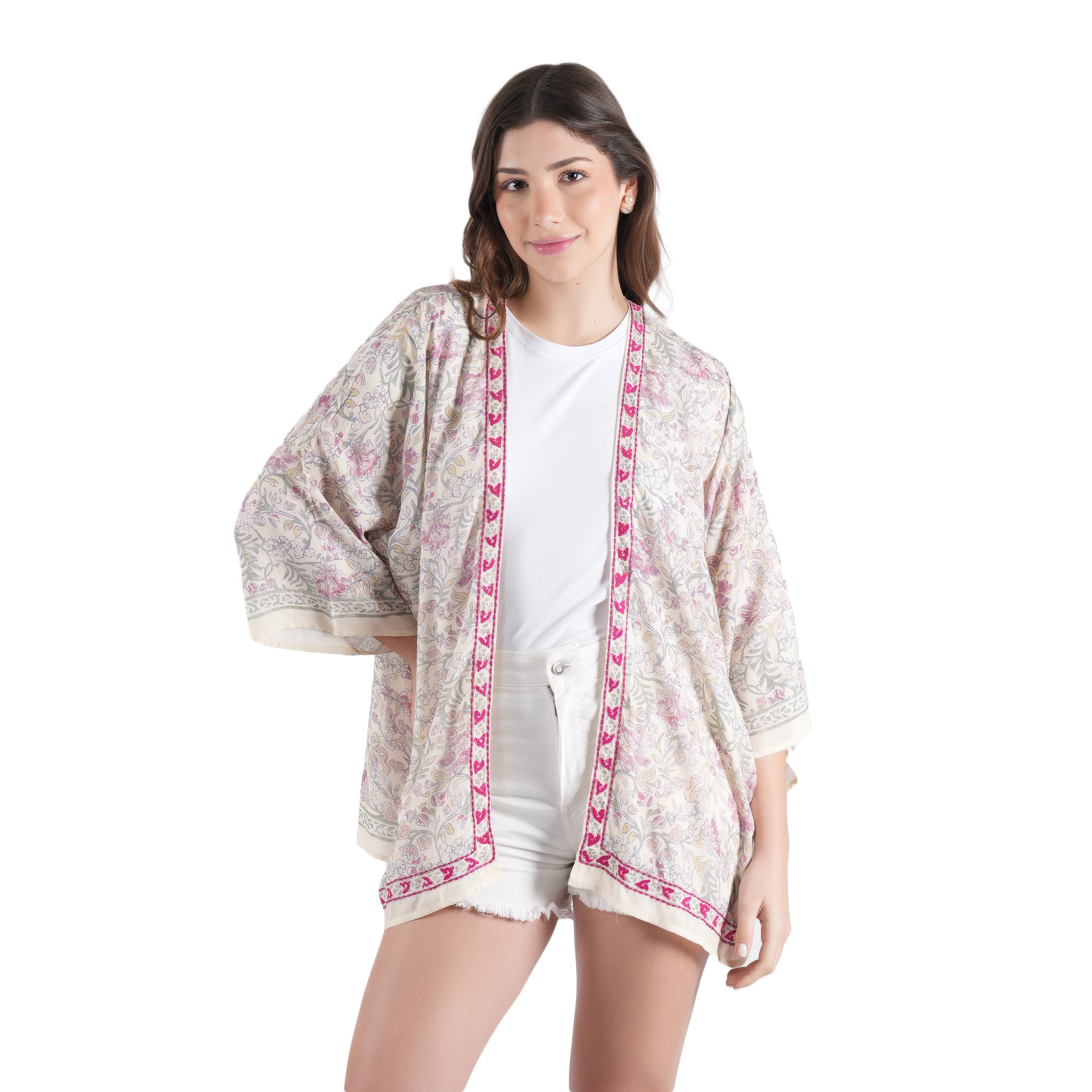 Florentine Kimono - Violet