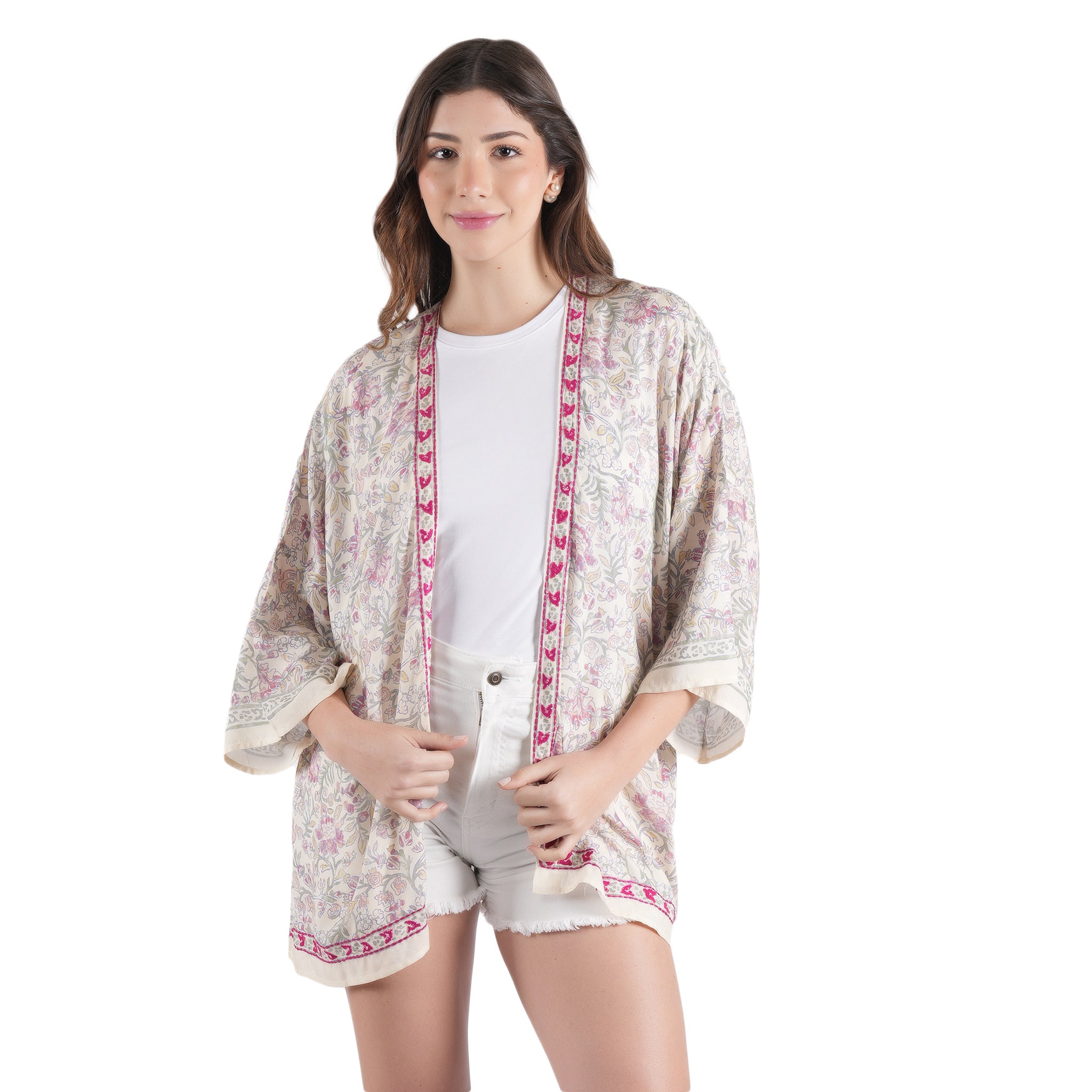 Florentine Kimono - Violet