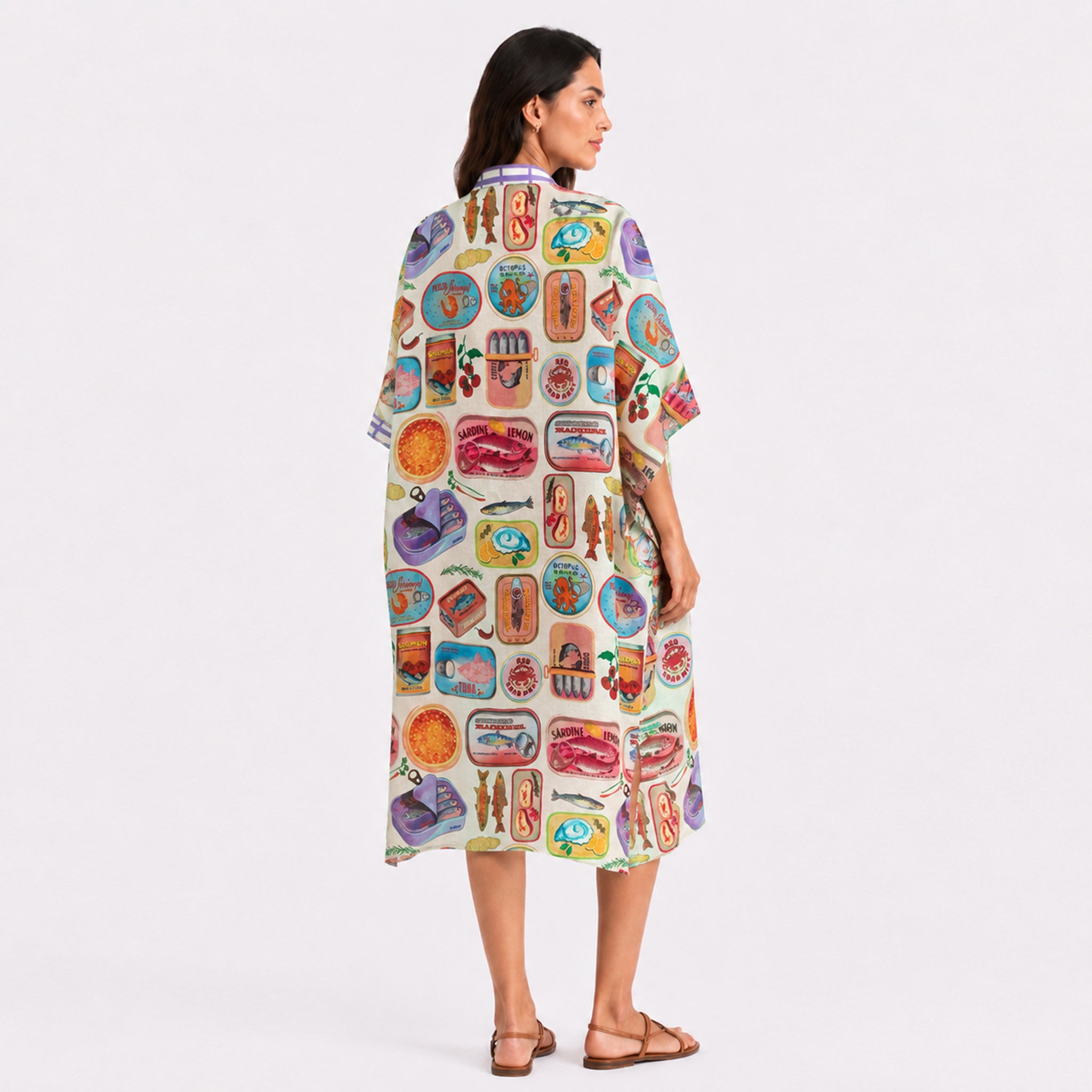 Tinned Treasures Caftan- Purple