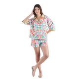 Sacred Heart Garden Nightwear Pajamas – Ivory