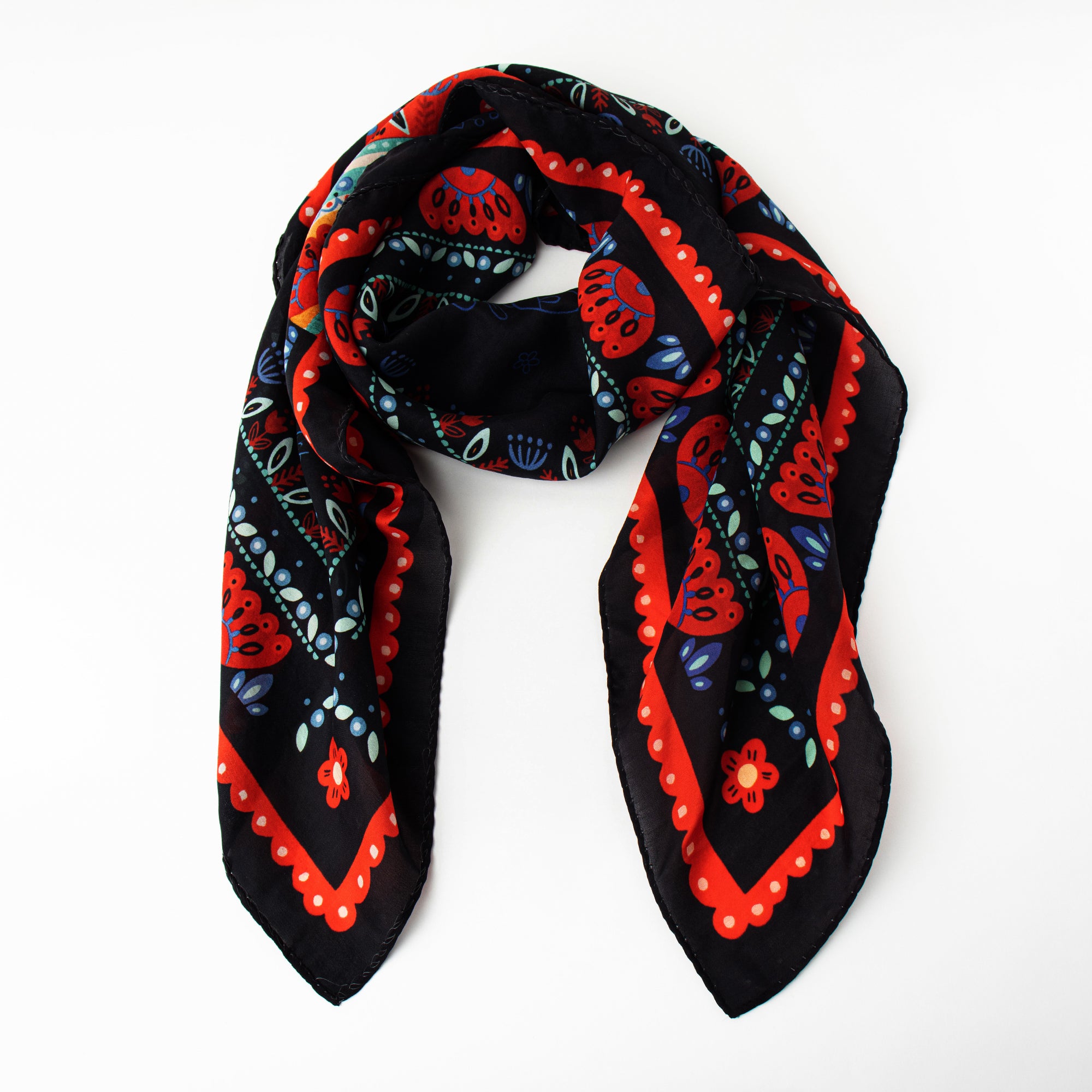 Dinara Mirtalipova Earth Goddess Silk Scarf