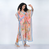 AMAZON FOREST CAFTAN - PINK