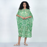 BINARY LEAFLET CAFTAN - GREEN