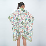 CHARMING FLORAL KIMONO - GREEN