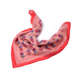 Chasing Petals Cotton Bandana - Rose Quartz