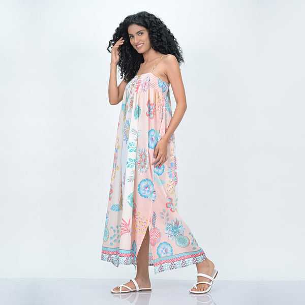 EQUATORIAL SWIMSUIT COVER UP - PEACH
