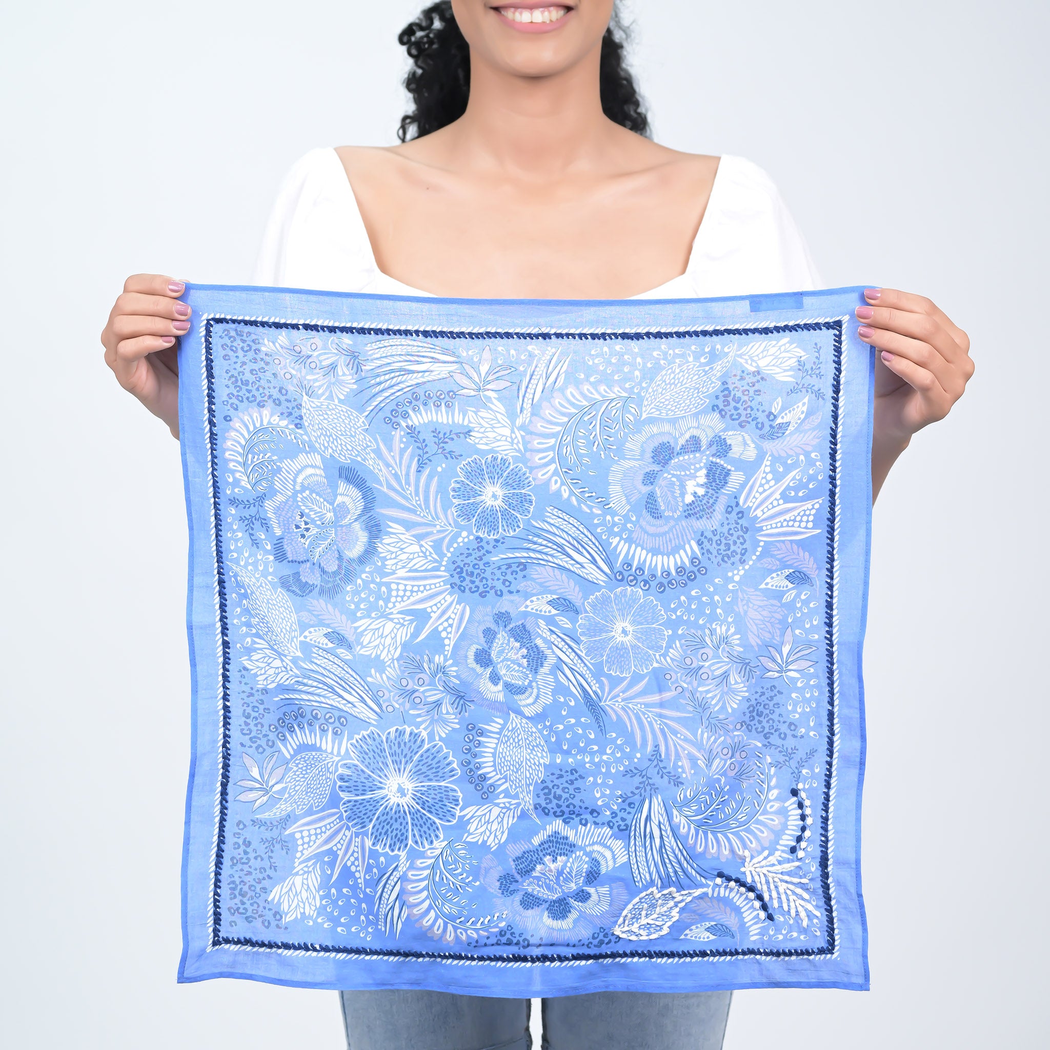 FLORET BANDANA - BLUE