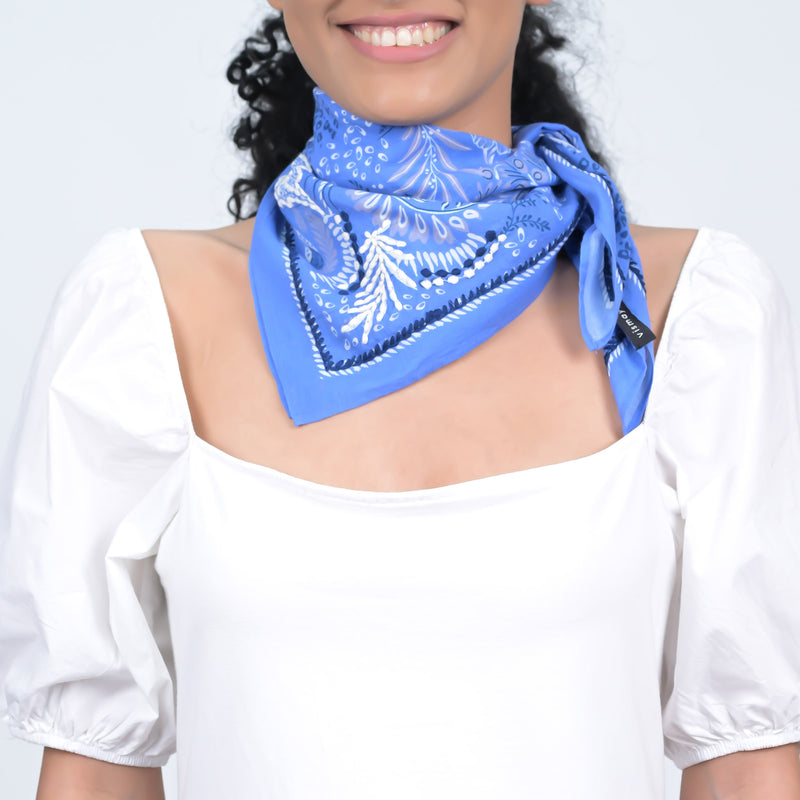 FLORET BANDANA - BLUE