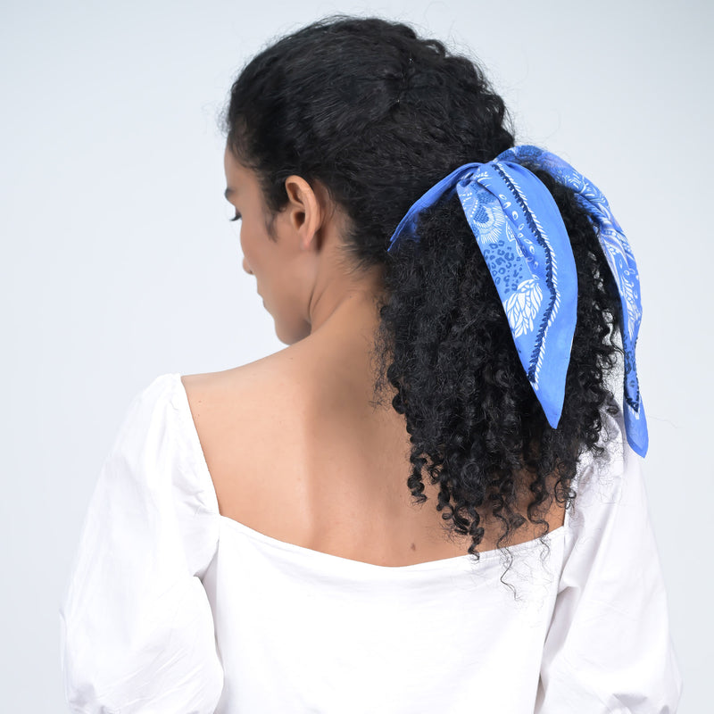 FLORET BANDANA - BLUE