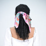 FREE SPIRIT BANDANA - GREY PINK