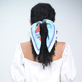 HANDPAINTED  BANDANA - BLUE