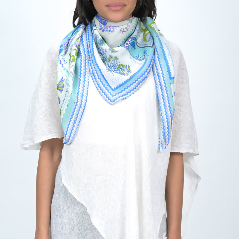 HI-BRID SCARF - GREEN