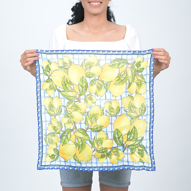 LEMONADE BANDANA - BLUE