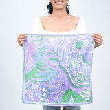 MOSAIC PRINT BANDANA - LAVENDER