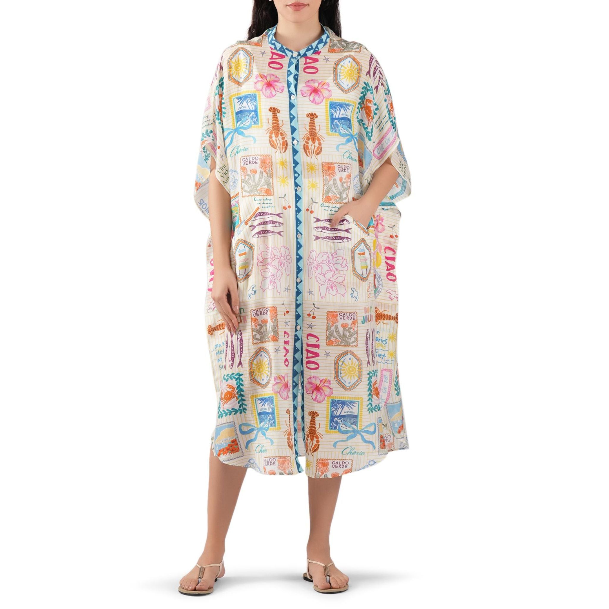 Make Memories Stamp Caftan - Vanilla