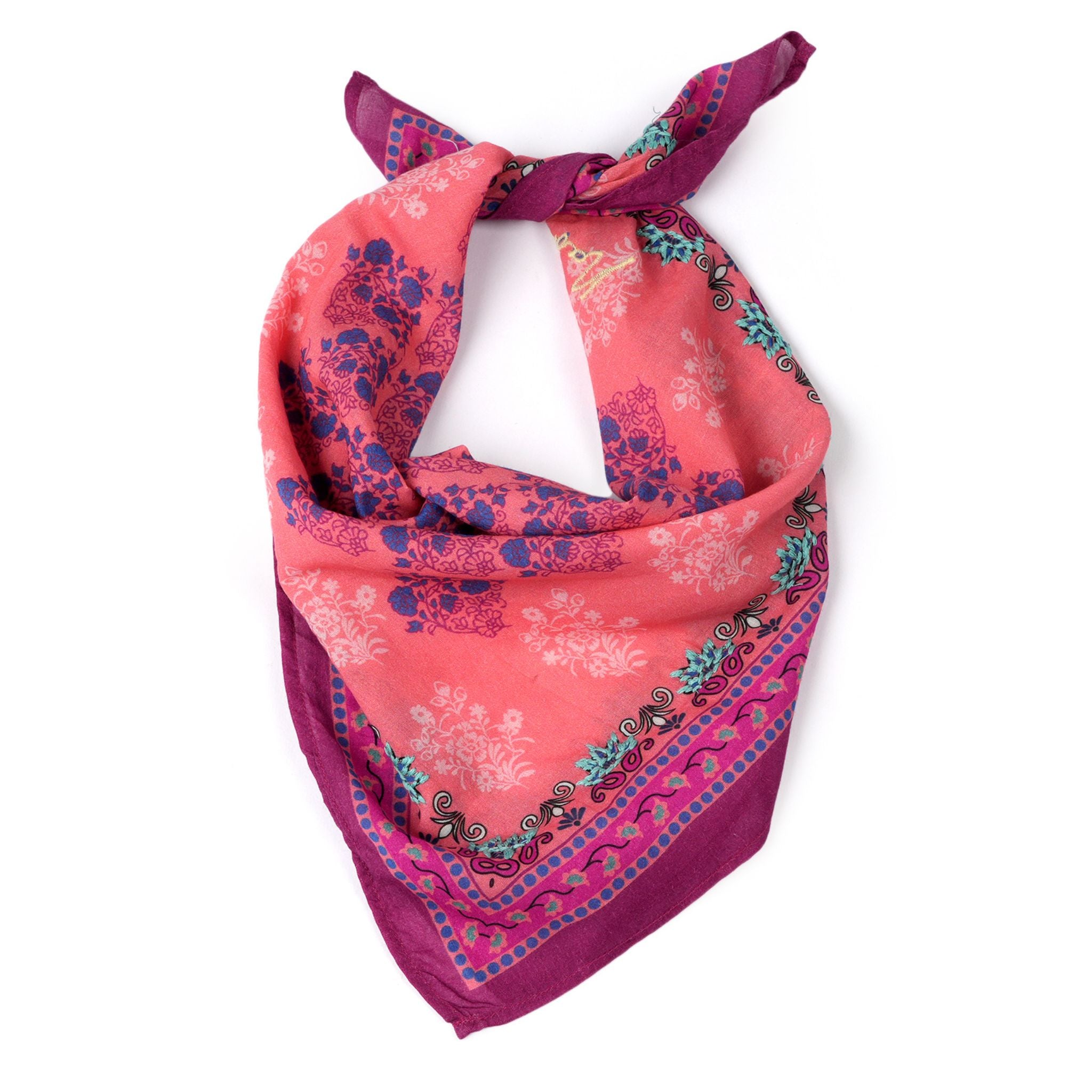 Namaste Cotton Bandana - Begonia