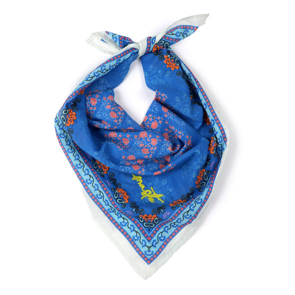 Namaste Cotton Bandana - Blue