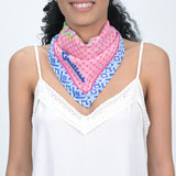 PALM TREE BANDANA - PINK