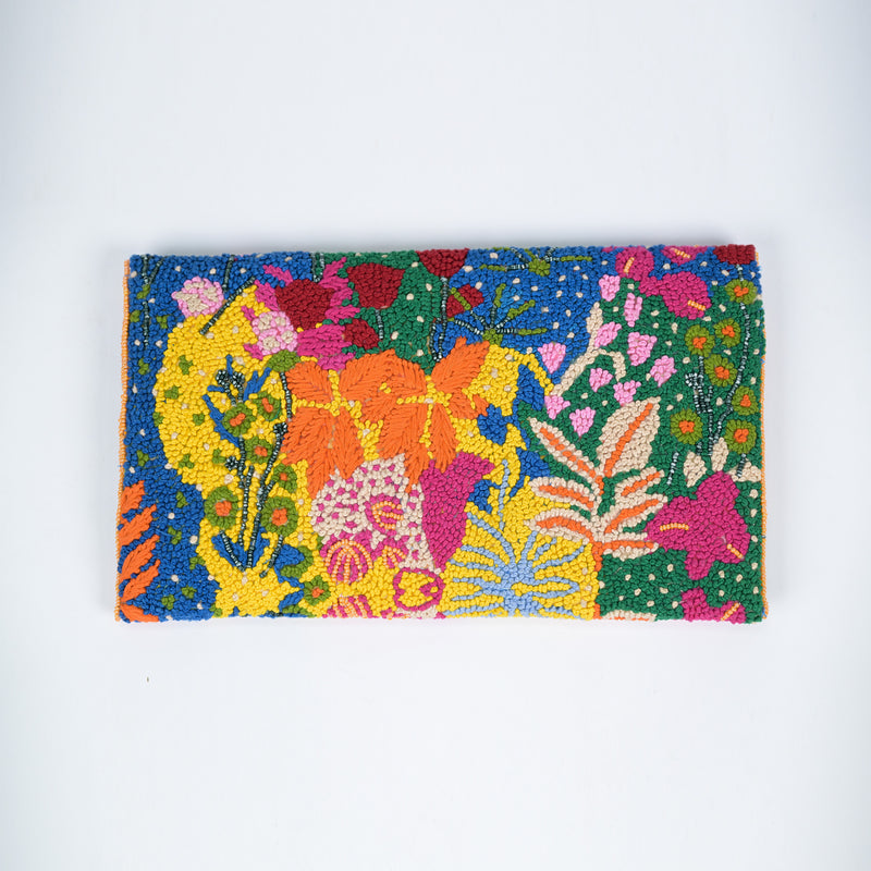 SPRING GODDESS CLUTCH - ORANGE