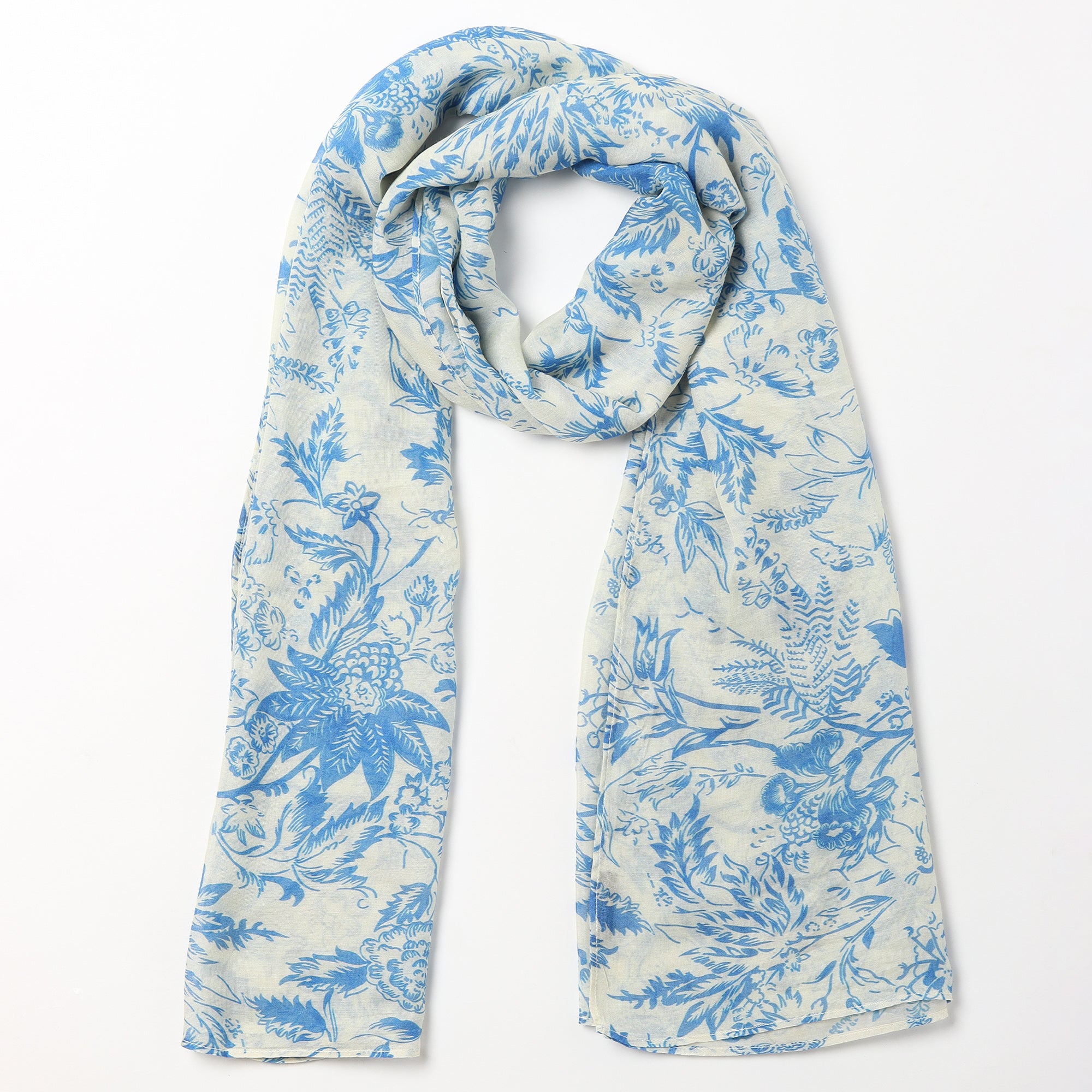 Sheer Bliss Scarf - Blue