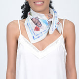 TRAVEL WITH ME BANDANA - IVORY