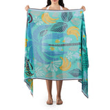 Tropical Paradise Scarf - Green